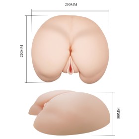 Realistična vagina i anus sa vibracijom BM 9023-15